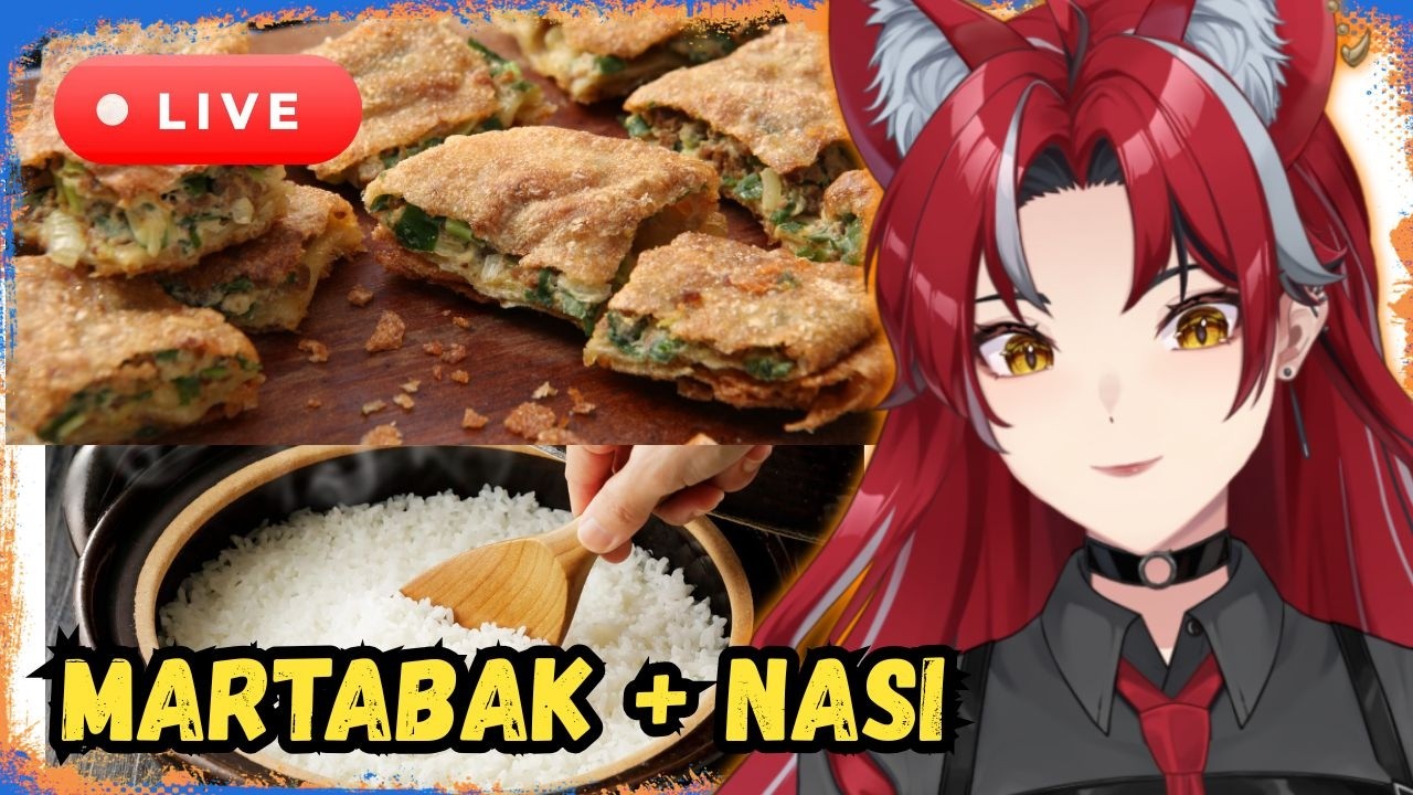 🔥Goal Full = HANDCAM STREAM - Martabak + Nasi - #VtuberID