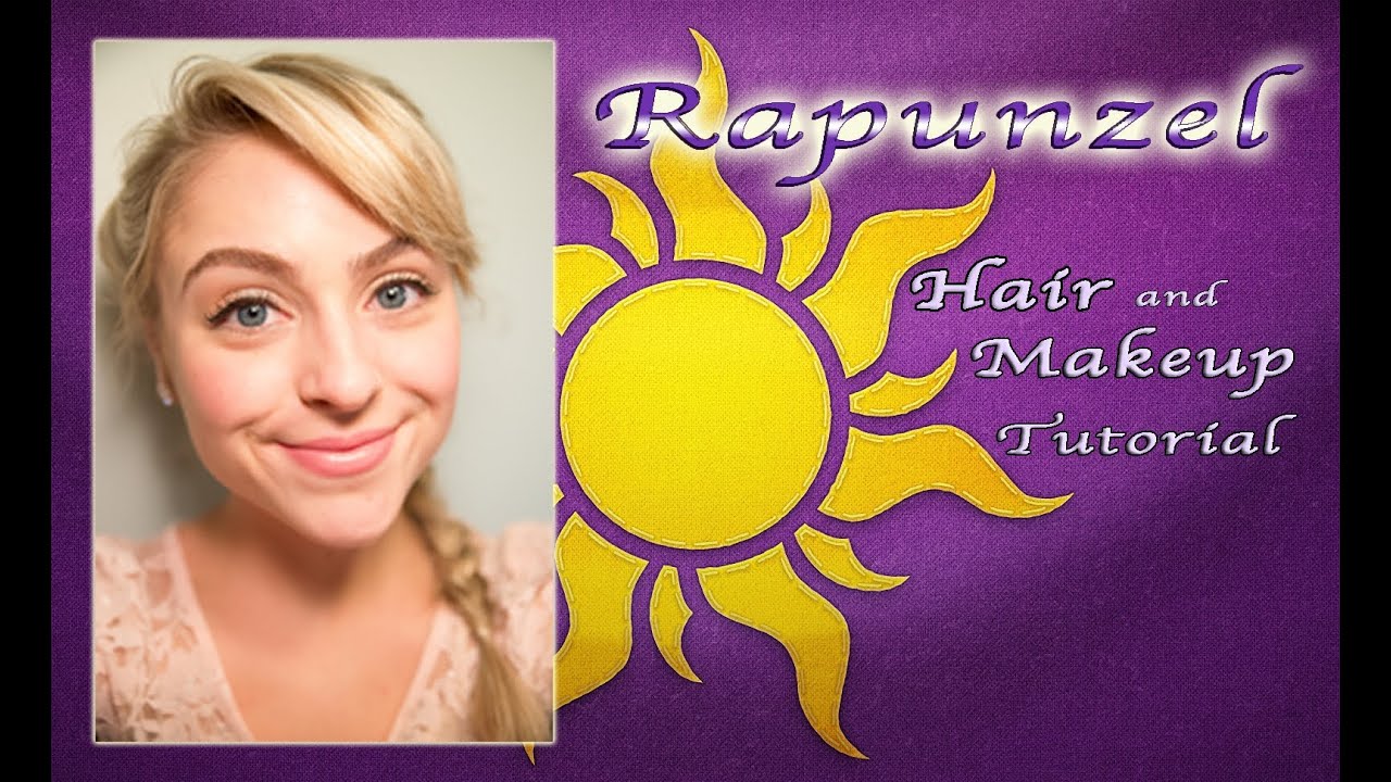 Rapunzel Hair and Makeup Tutorial