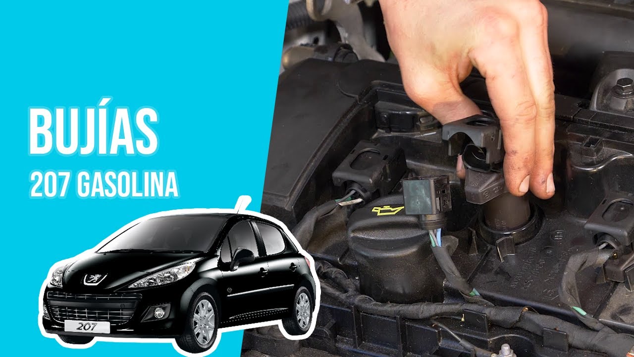 Cómo cambiar las bujías PEUGEOT 207 1.4i 16V⚡
