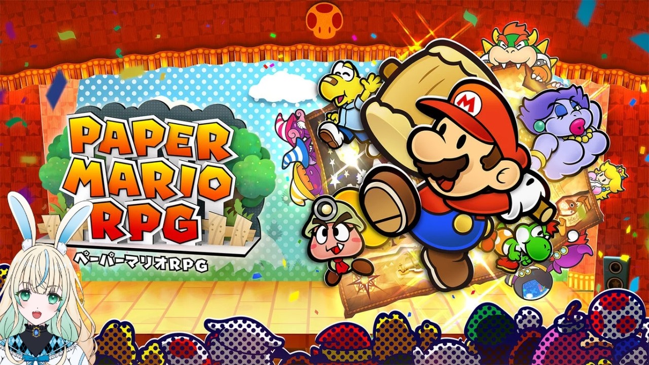 【PAPER MARIO RPG】初見実況プレイ#1【兎鏡ねね】