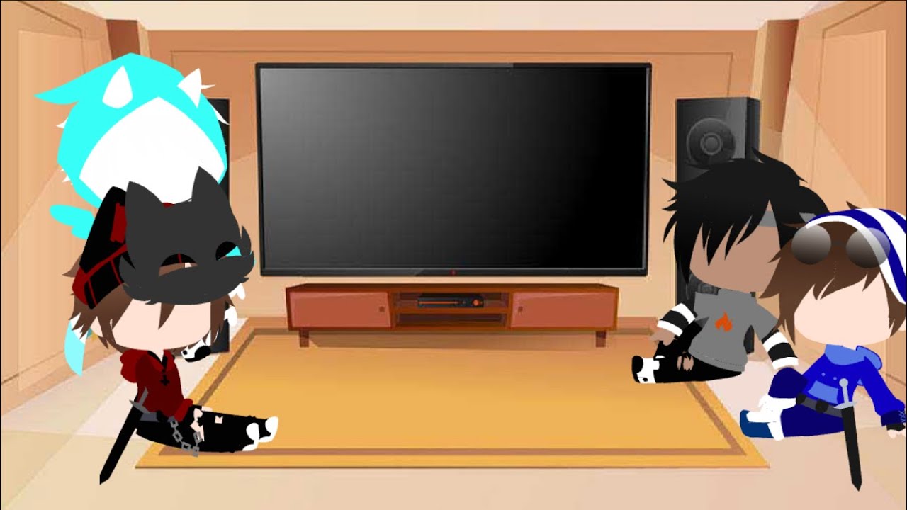 Nightmare team reacts to Wilbur asks out dream +??? #RIPGoodboyhalo ||gacha club||