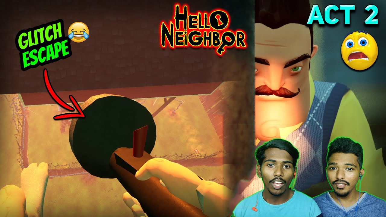UNBELIEVABLE ESCAPE 😂 FROM திருட்டு தாத்தா - HELLO NEIGHBOR ACT 2 TAMIL GAMEPLAY | GAMESBOND