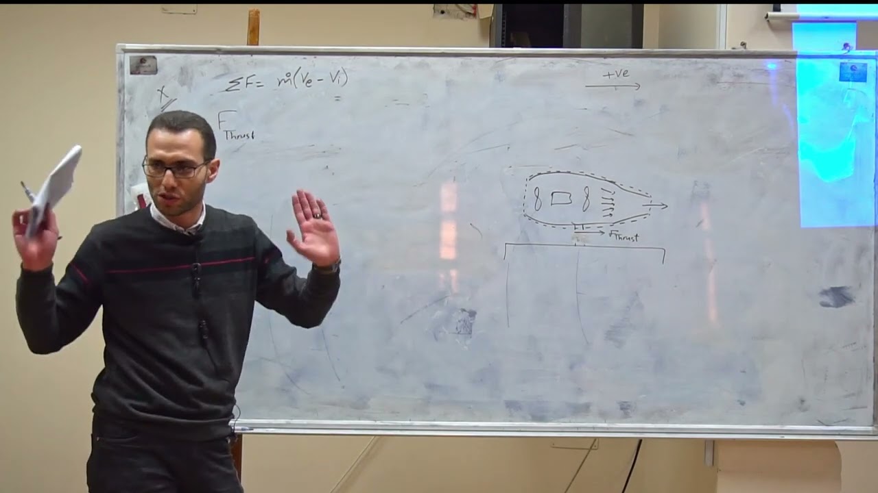 ديناميكا الغازات 5 (1 الدفع النفاث وقوة الدفع) 21/22