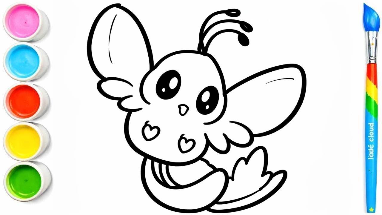 Cute Bird Drawing Easy | Simple Drawing for Kids | Little Cloud