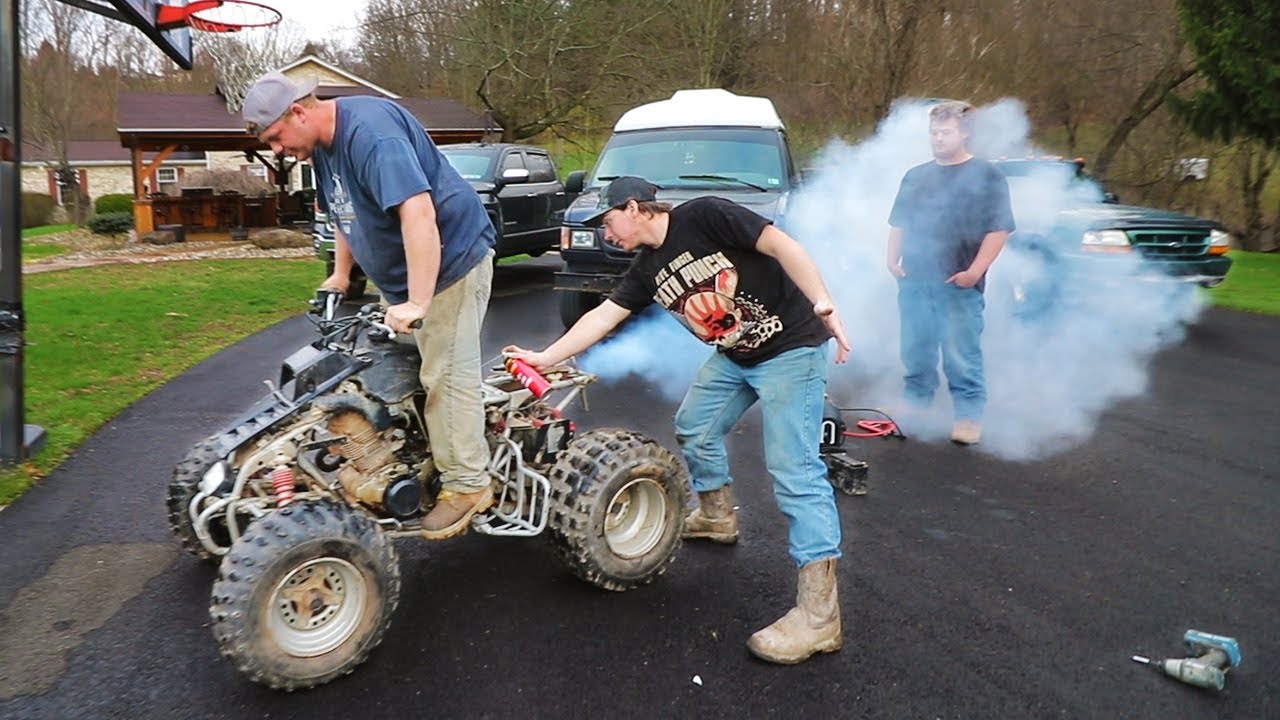 Fixing a $150 Vintage Race Quad!