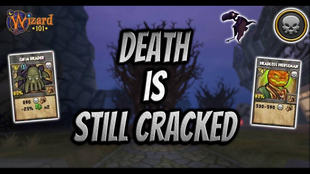 Wizard101: Max Death PvP (150) Death is STILL Cracked!