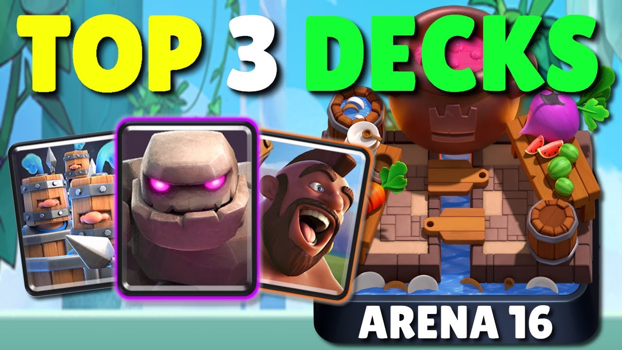 Best Decks ARENA 16 Clash Royale