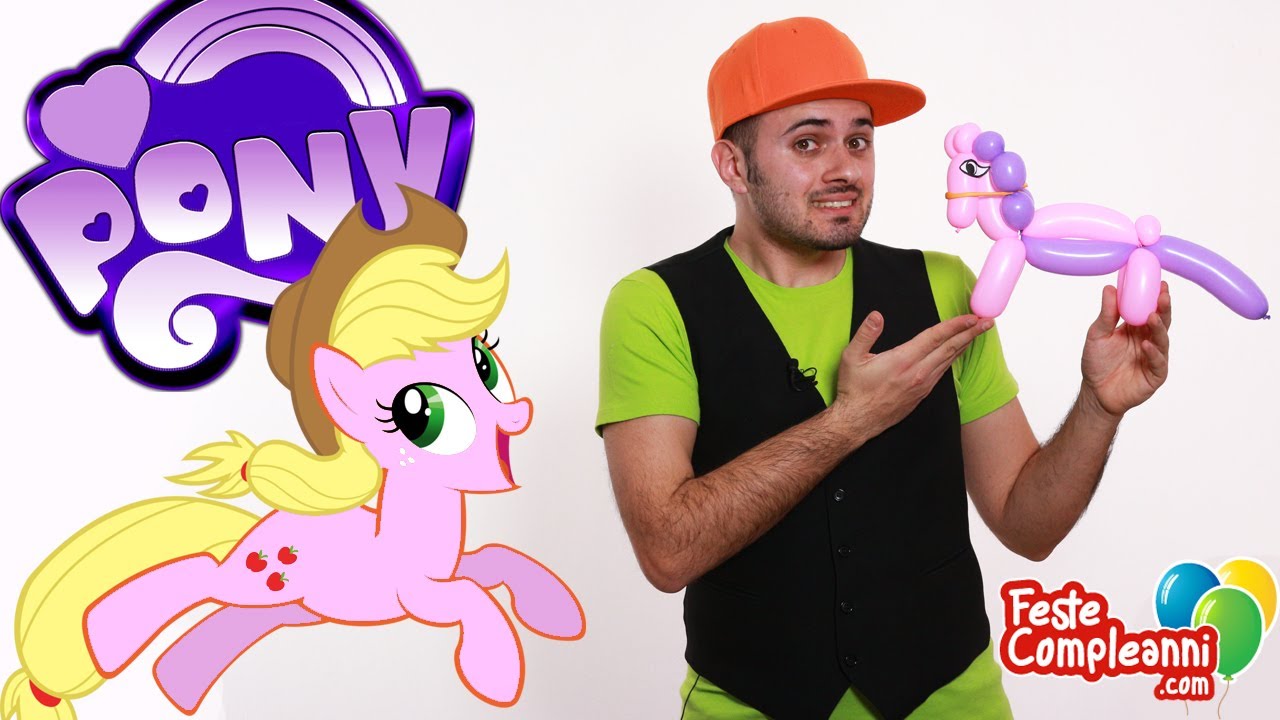 Mio Mini Pony con i Palloncini Modellabili - Tutorial Balloon Art