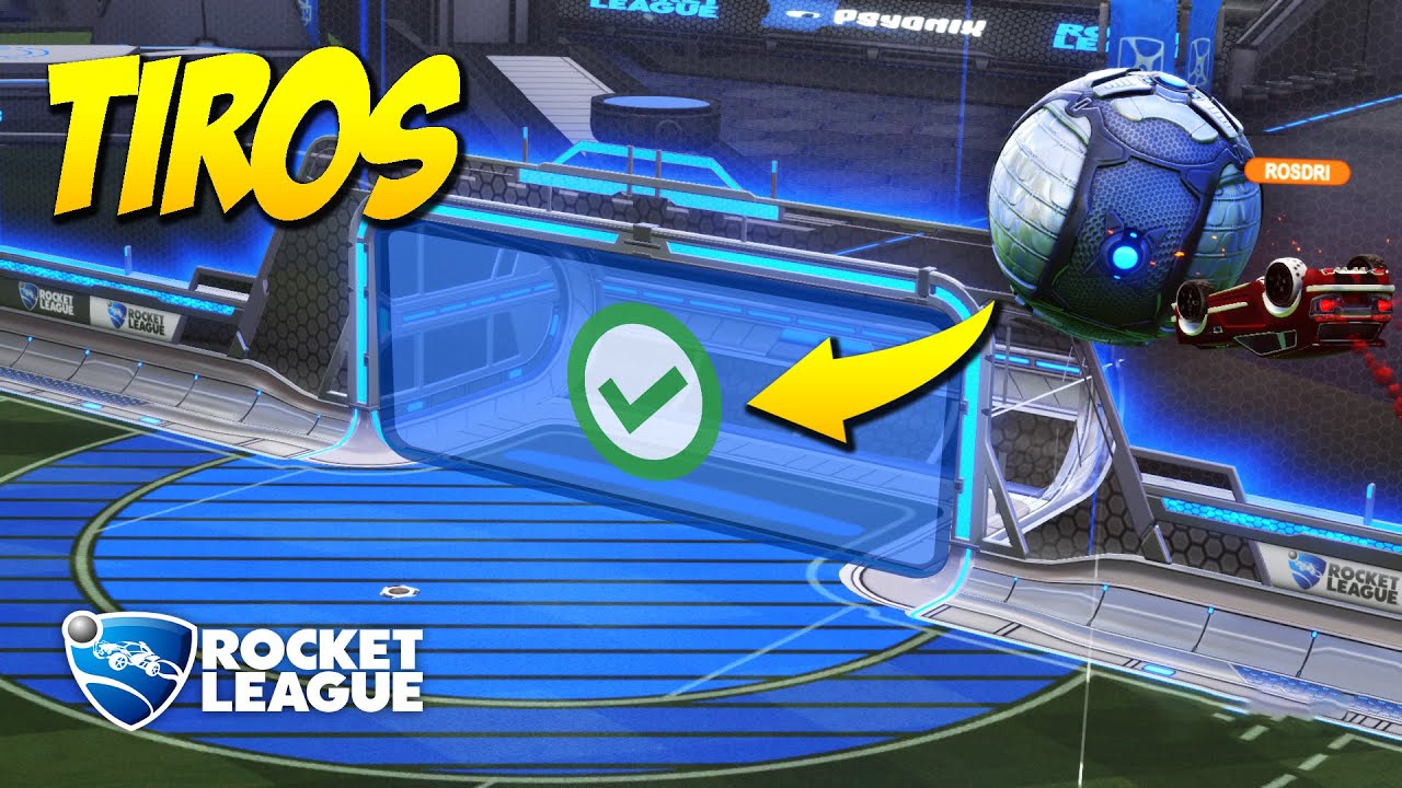 ¿COMO TIRAR EN ROCKET LEAGUE? 🎯 5 TRUCOS para MEJORAR EN ROCKET LEAGUE | Coach Rosdri #13
