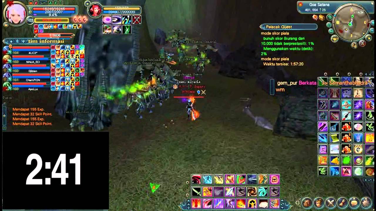 Perfect World Indonesia - SM 89 Satana, 4 menit no Priest
