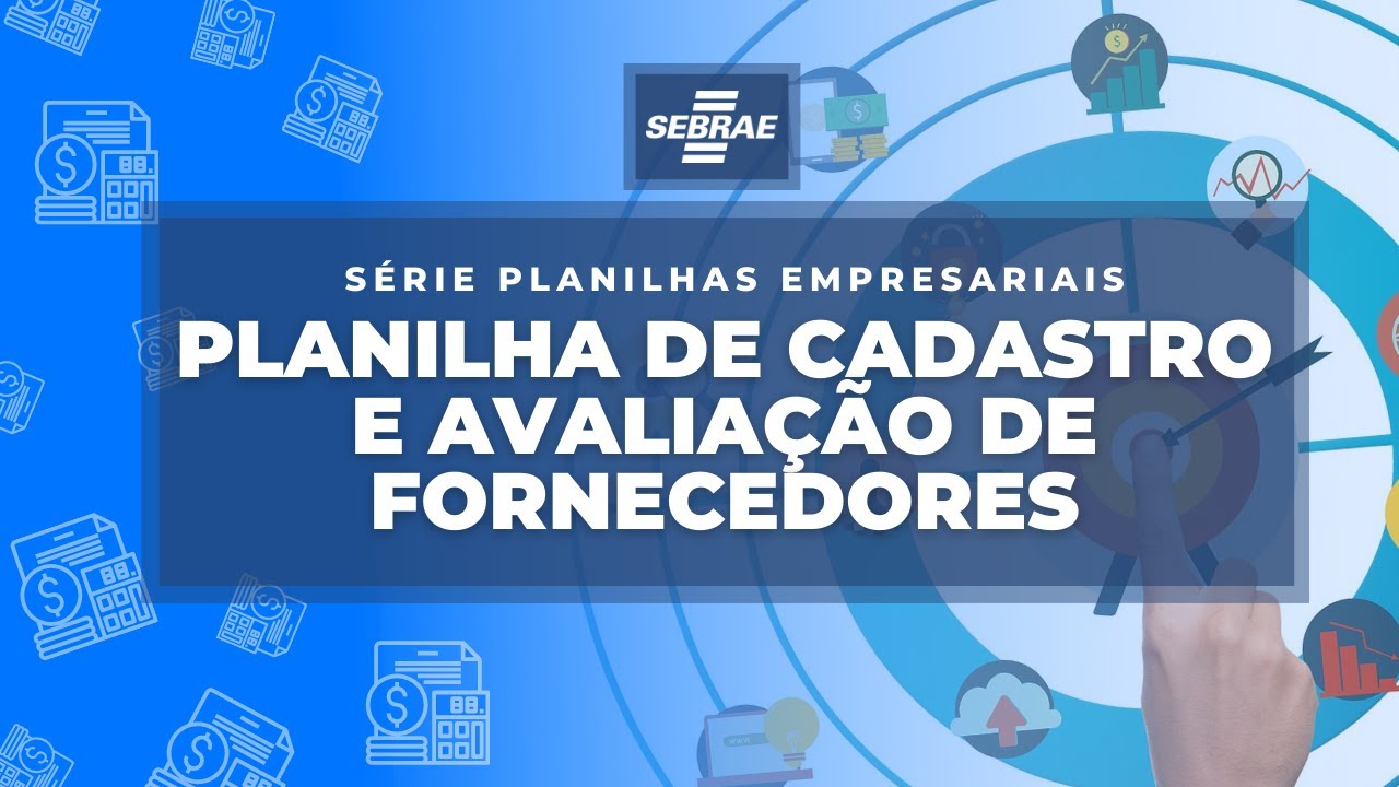 📈 Planilha de Cadastro e Avaliação de Fornecedores! 🎯