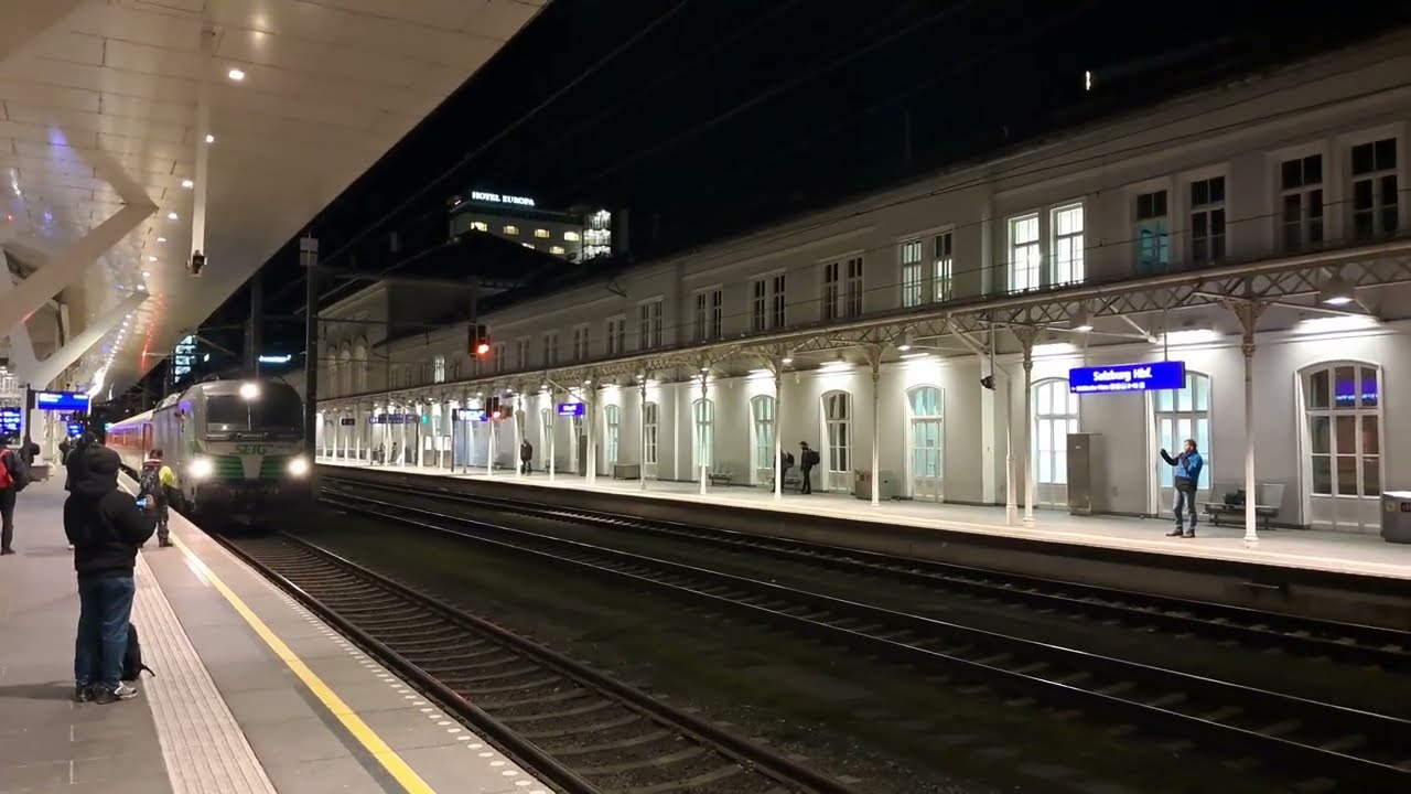 Sonder-Erlebniszug am 29.11.2025 in Salzburg Hbf