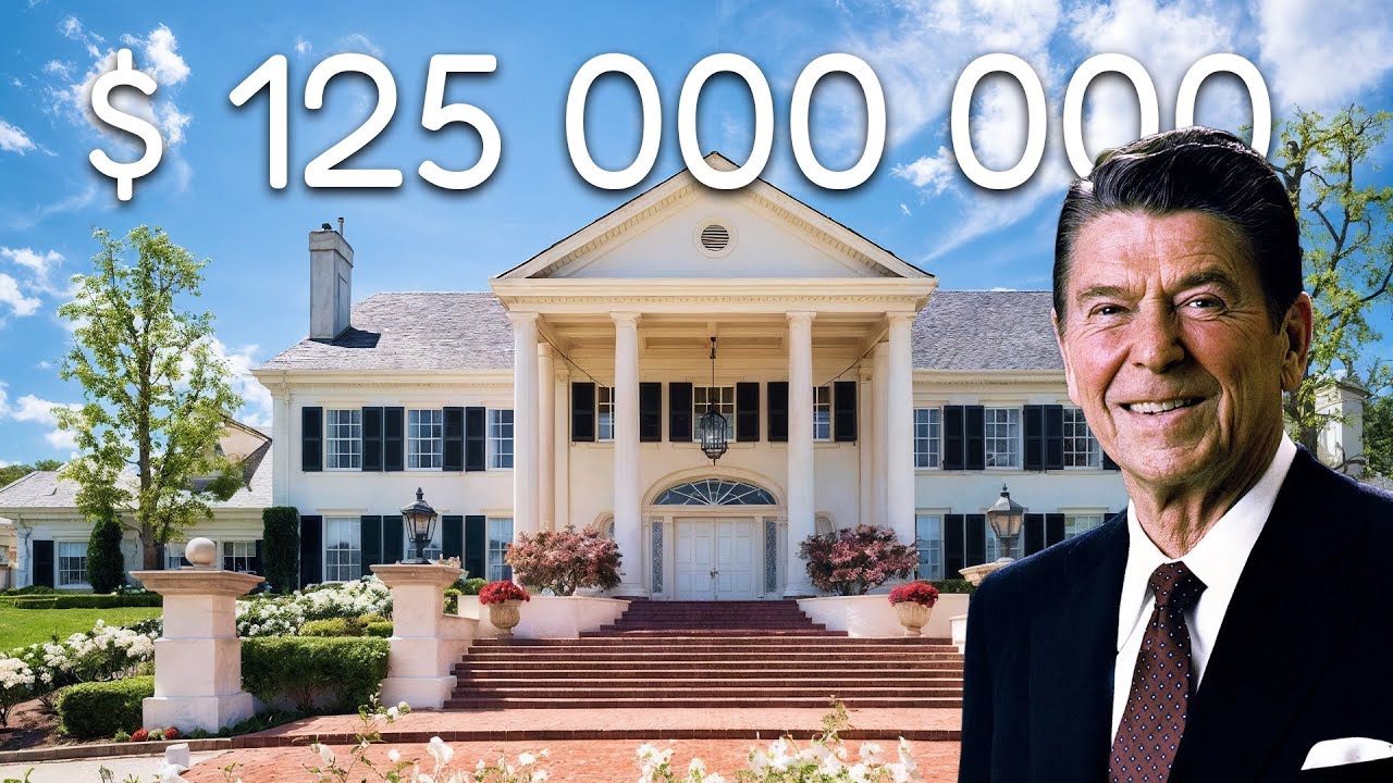 Inside the $125M Lyon Estate &mdash; Where Reagan Slept and 70 Supercars Live