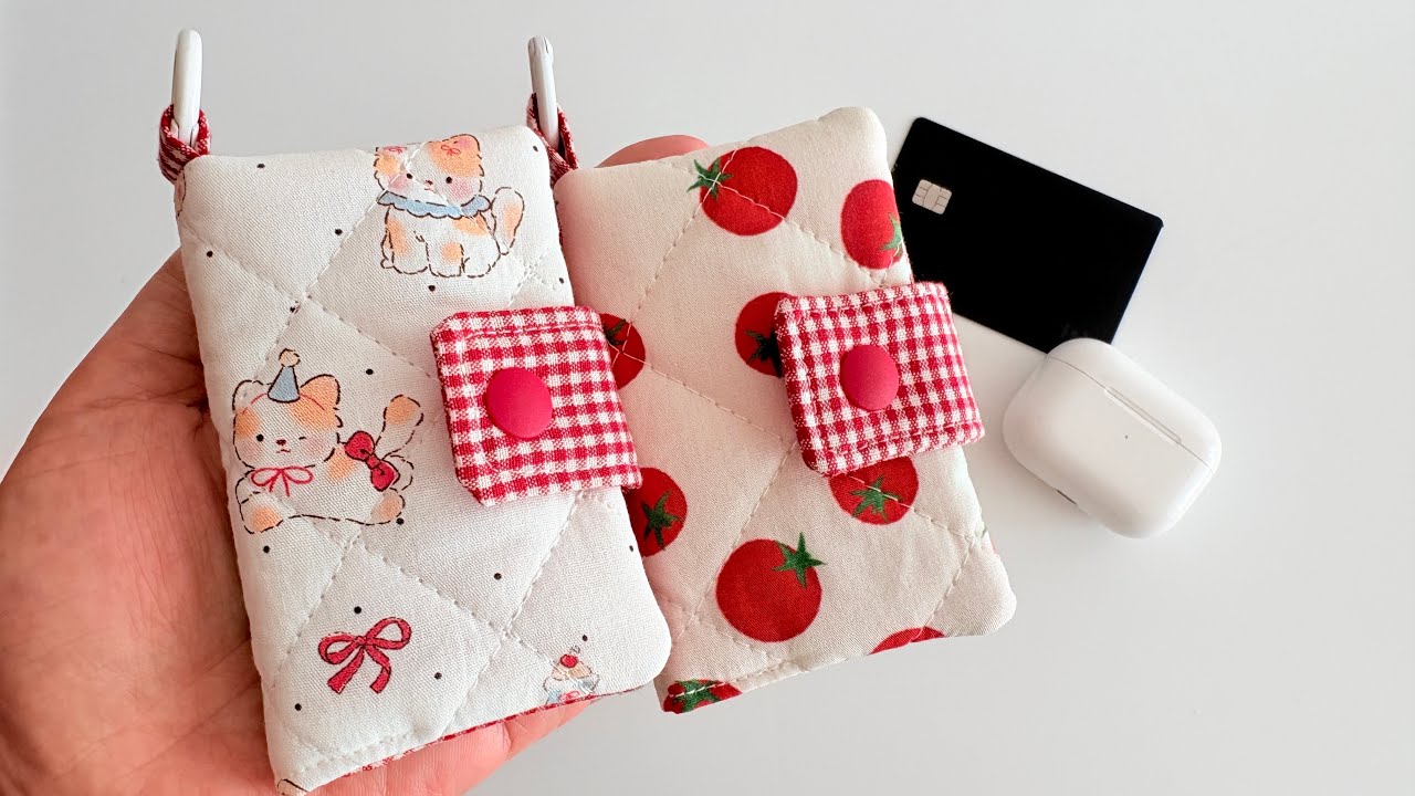셋트 구매 강세 #파우치 #카드지갑 #선물세트 #wallet #키링 #fancy #diy #handmade #sewing #unboxing #온라인쇼핑몰 