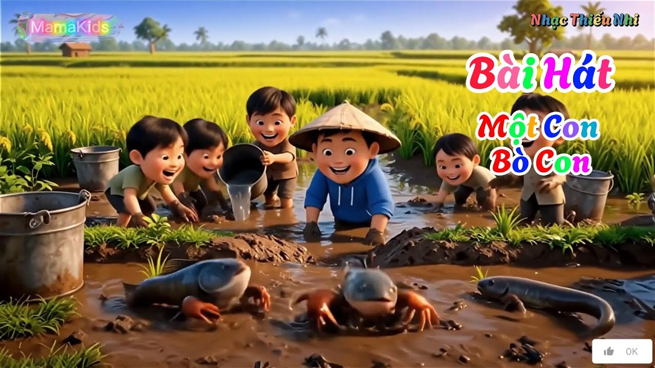 🎵 Một Con Bò Con | Nhạc Thiếu Nhi Việt Nam Vui Nhộn | Hoạt Hình Dễ Thương | Kids Songs - MamaKids