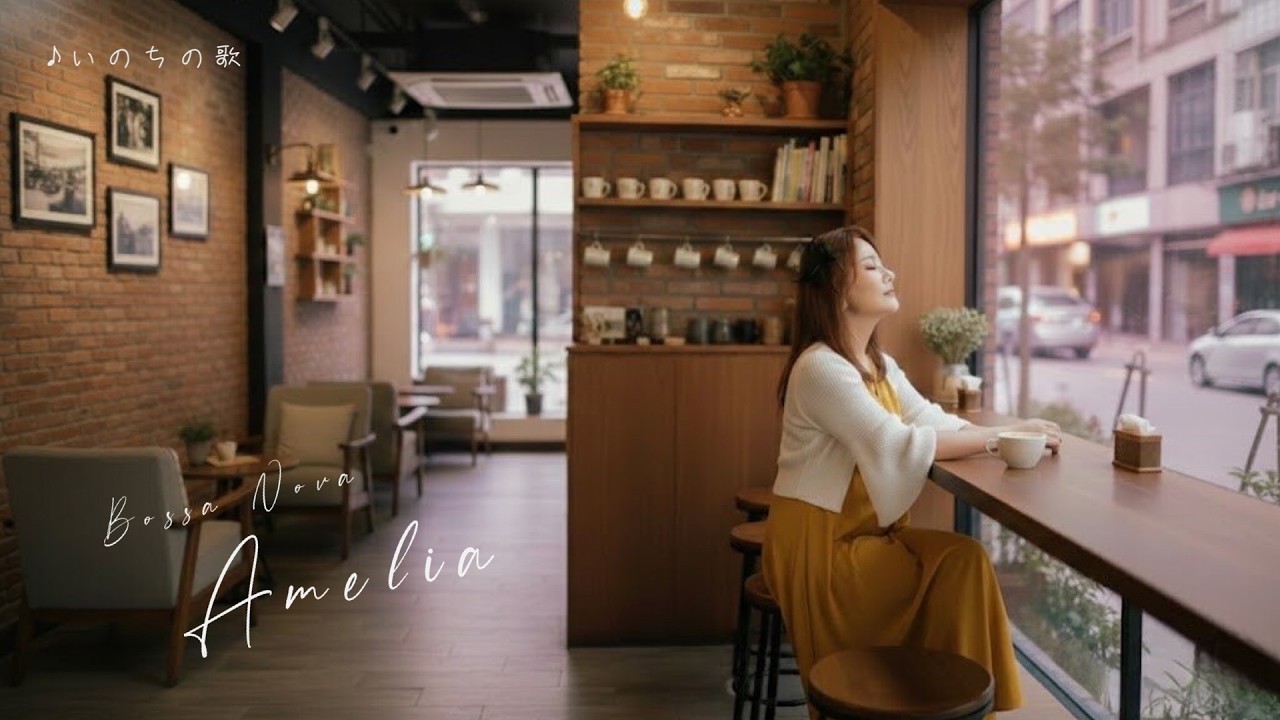 いのちの歌 竹内まりや♪COVER OF MARIYA TAKEUCHI'S SONG♪vo.BOSSA NOVA AMELIA with gt.MAKOTO TERAZAWA.
