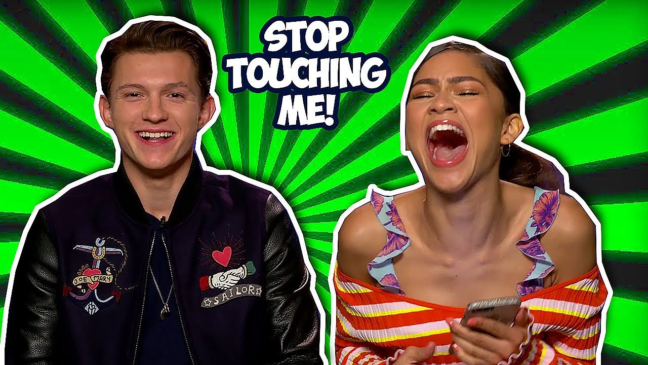 Tom Holland & Zendaya Making Each Other Laugh So Hard (Spider-Man: Far From Home)