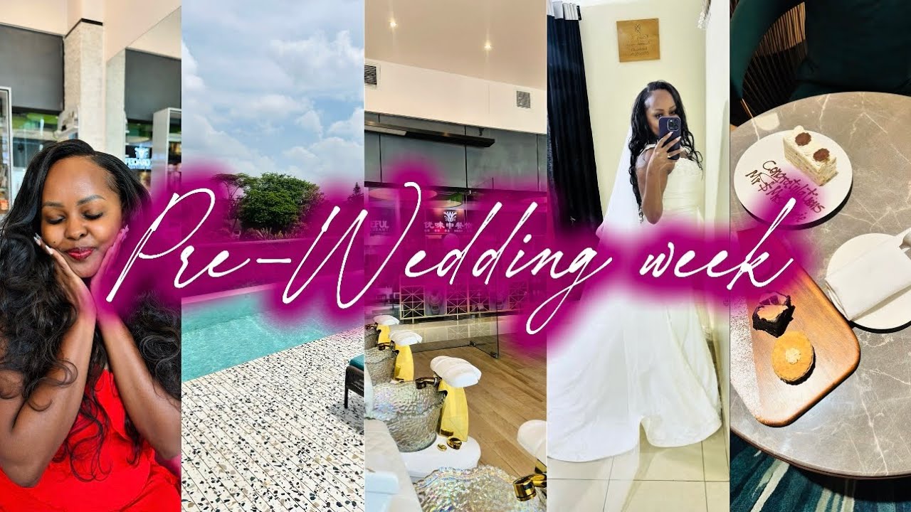 PRE-WEDDING WEEK VLOG💍||ERRANDS, DRESS FITTING, REHEARSALS, PACKING, HAUL|| Living in Nairobi, Kenya