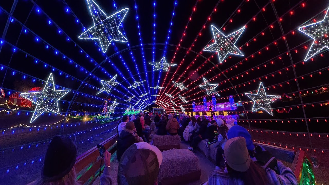 Santa's Wonderland Hayride. College Station Tx. 12-15-25