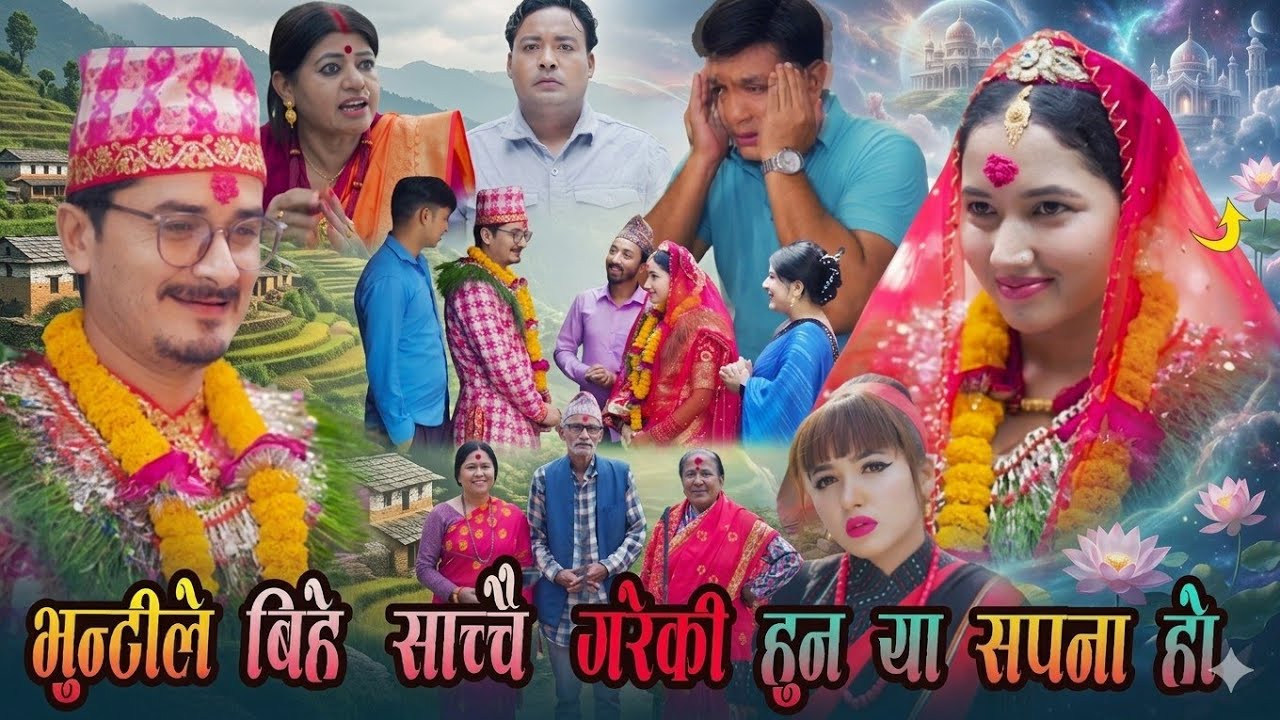 Bhunti Epi -320 II भुन्टी र मास्टरकाे बिहे  भुपेन्द पालग भय   II bhunti review- 320  II bhunti