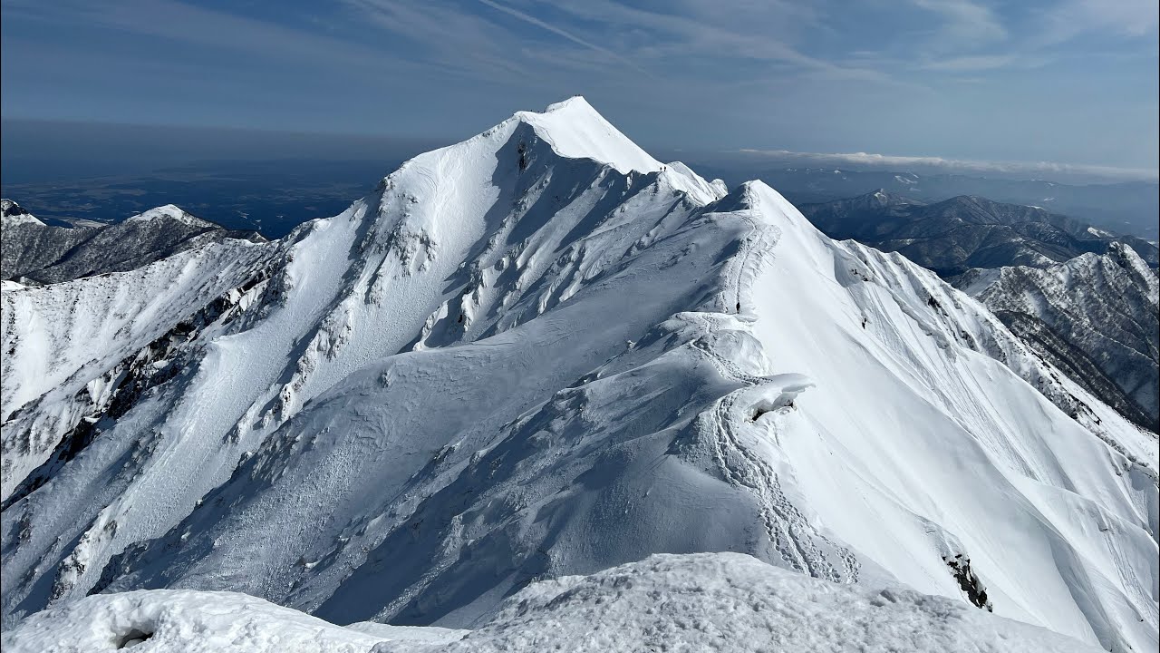 雪山登山 伯耆大山 2025/03/01