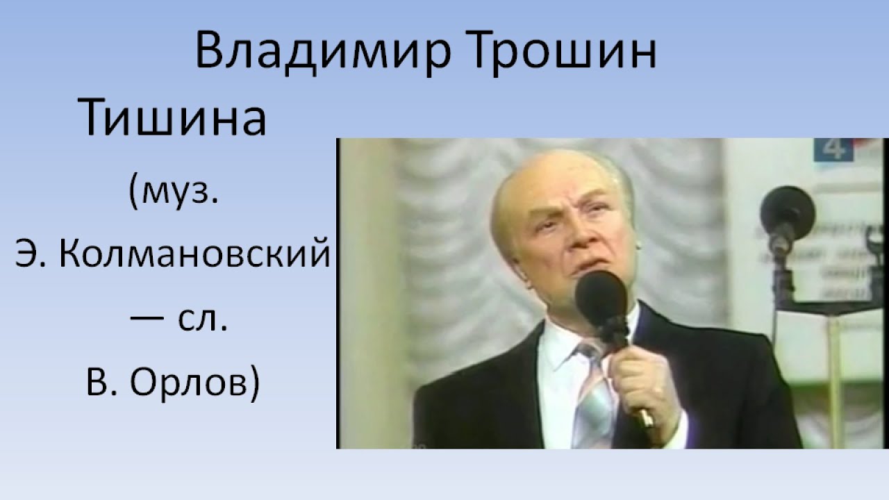 Владимир Трошин - Тишина