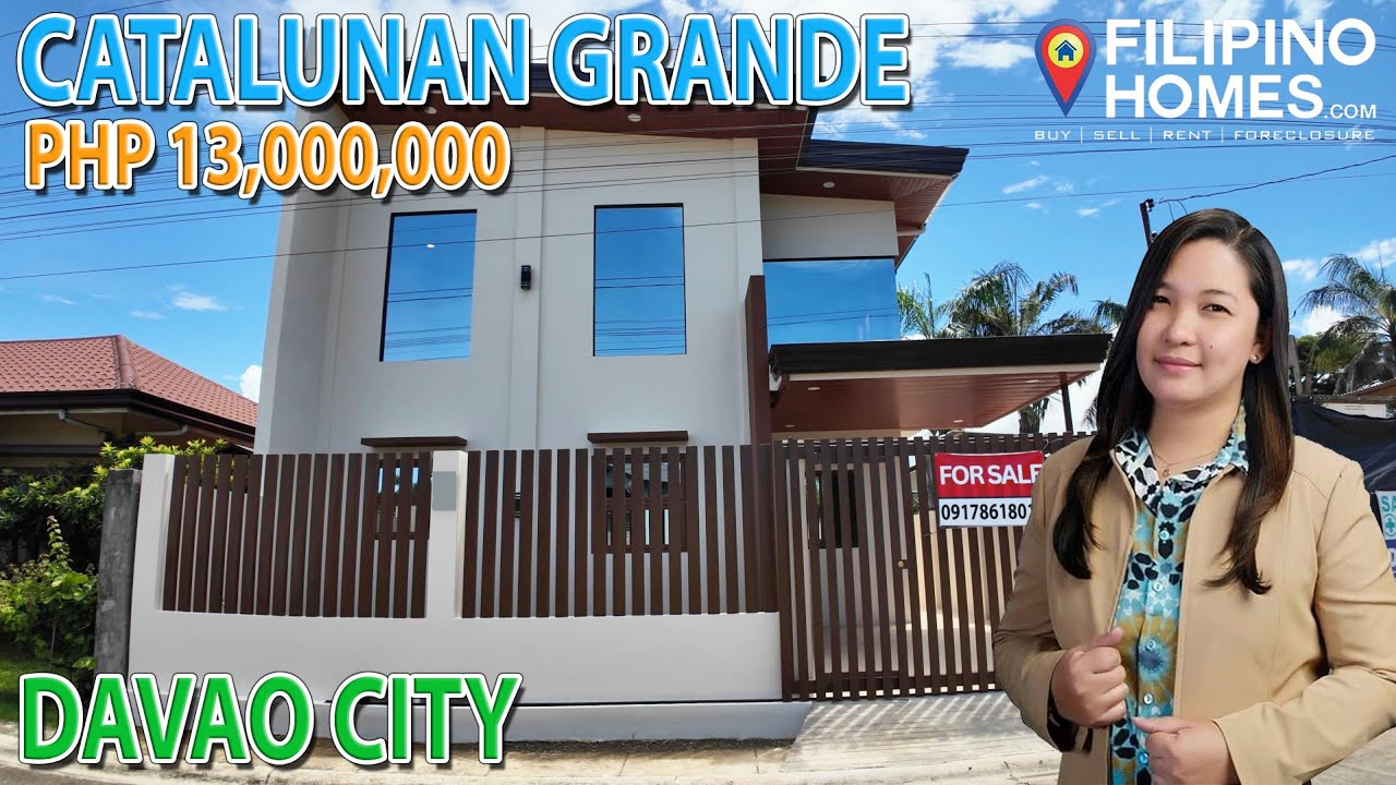 CATALUNAN GRANDE BRAND NEW HOUSE FOR SALE | DAVAO CITY | 2025