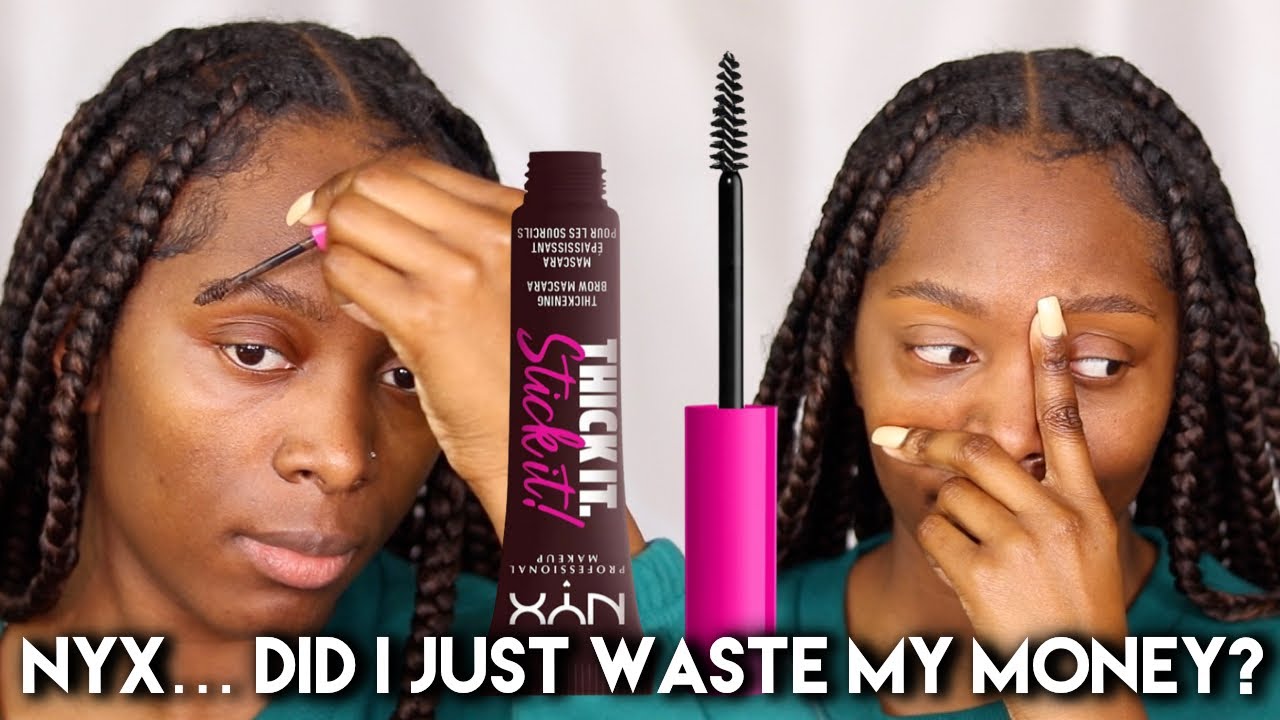 THICK IT STICK IT, NYX NEW BROW GEL |First Impressions + Demo | thefashionceesta