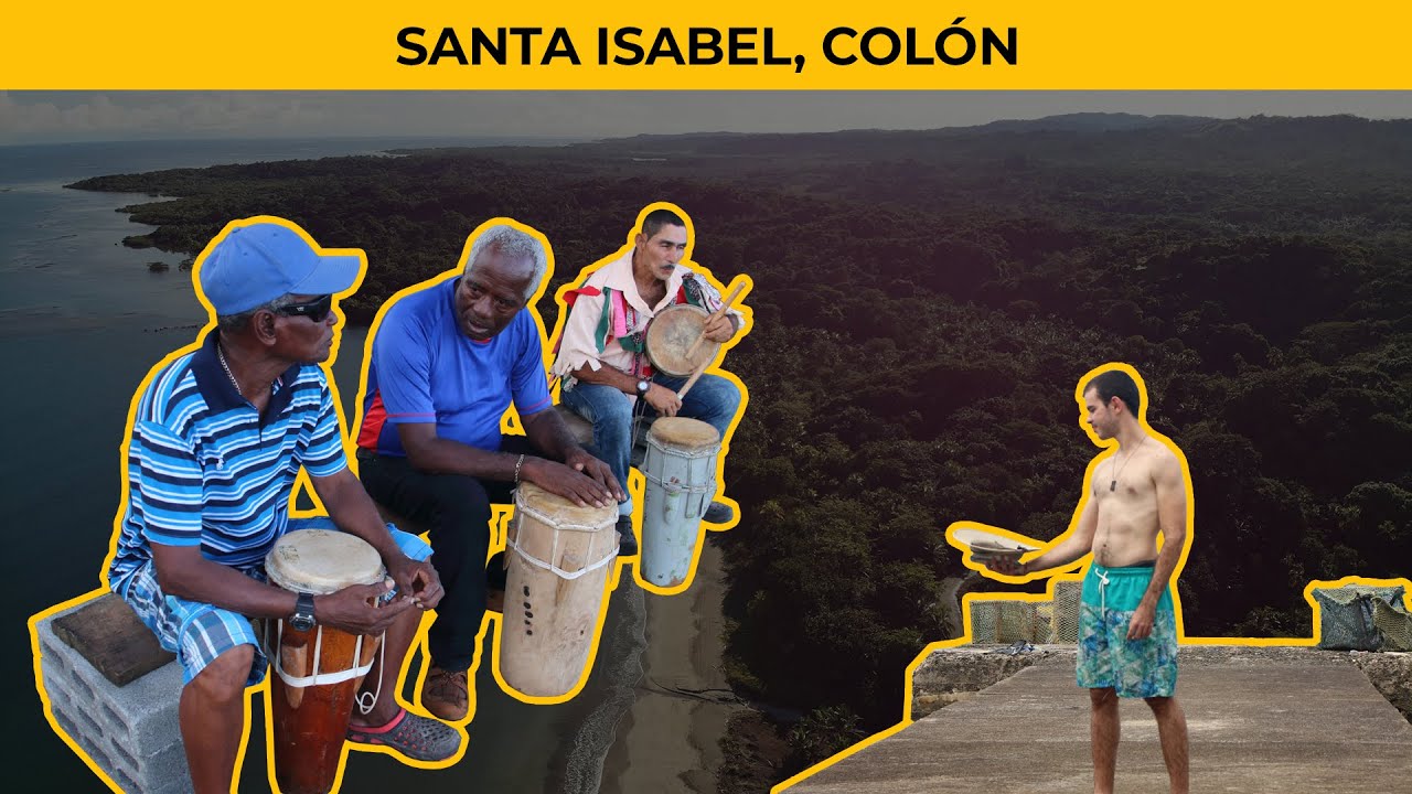 Santa Isabel, uno de los últimos pueblos de Costa Arriba de Colón