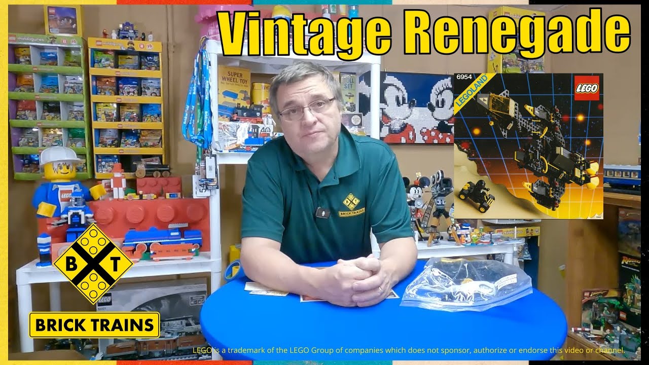 LEGO Set 6954 Renegade (Space | Blacktron) : Show & Tell (Review)