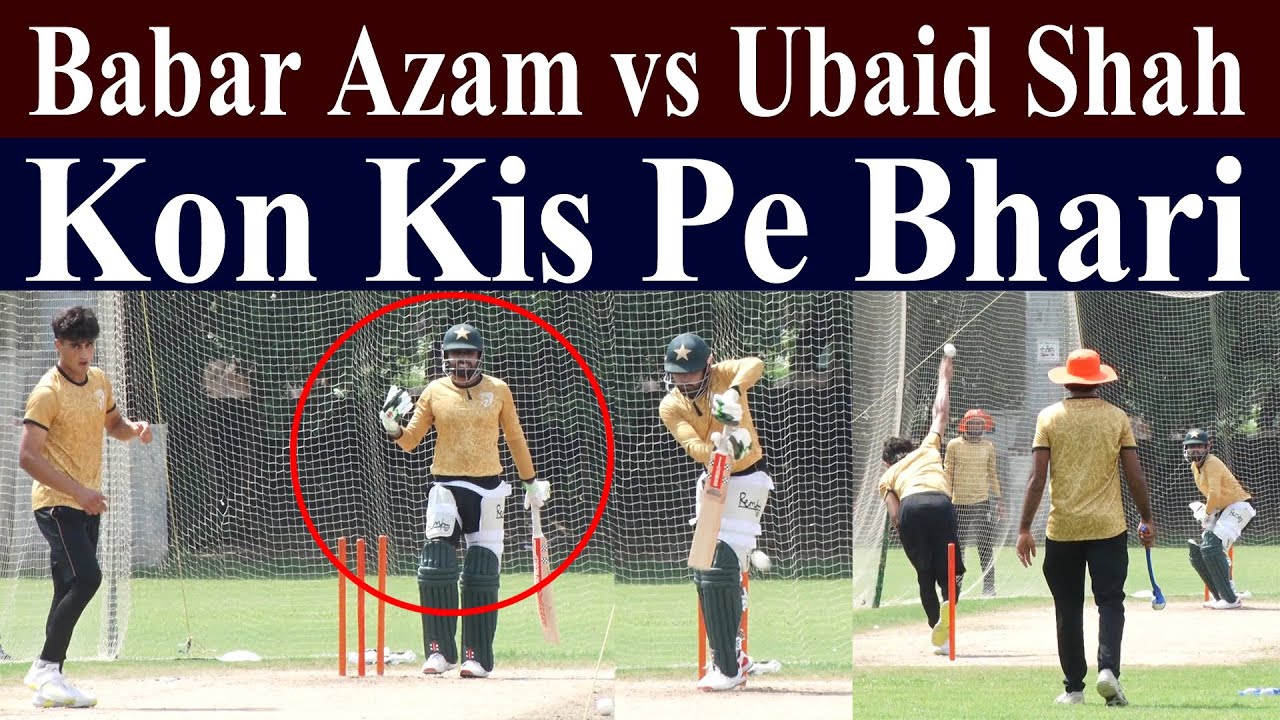 Babar Azam Batting Practice In stalions Camp | Babar Azam vs Ubaid Shah | Champions Cup