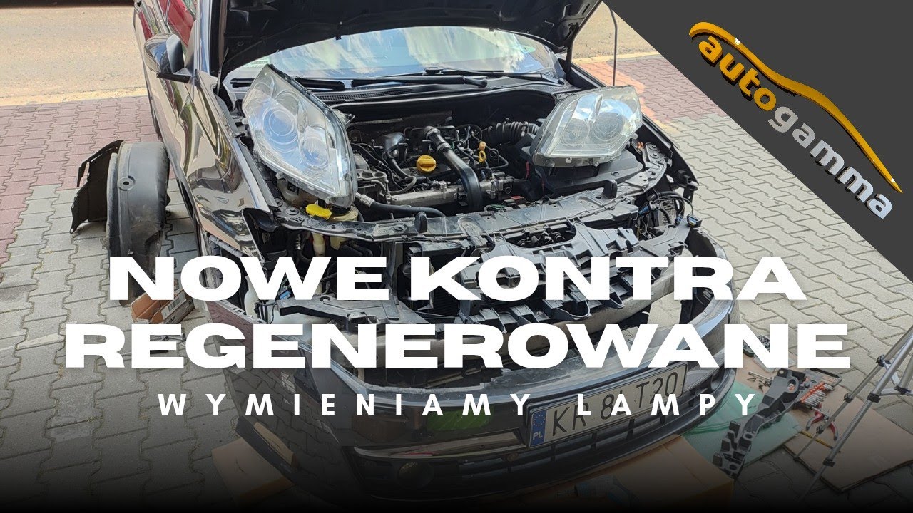 Regeneracja i wymiana lamp Xenon w Renault Laguna III - lepsze nowe, czy regenerowane z Autogamma?