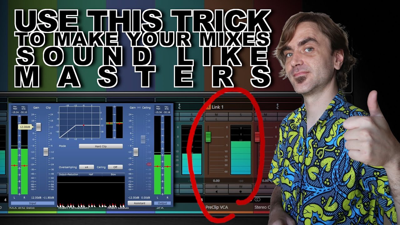 Control Your Dynamics From The Ground Up - Clip-To-Zero Mixing Method in Practice