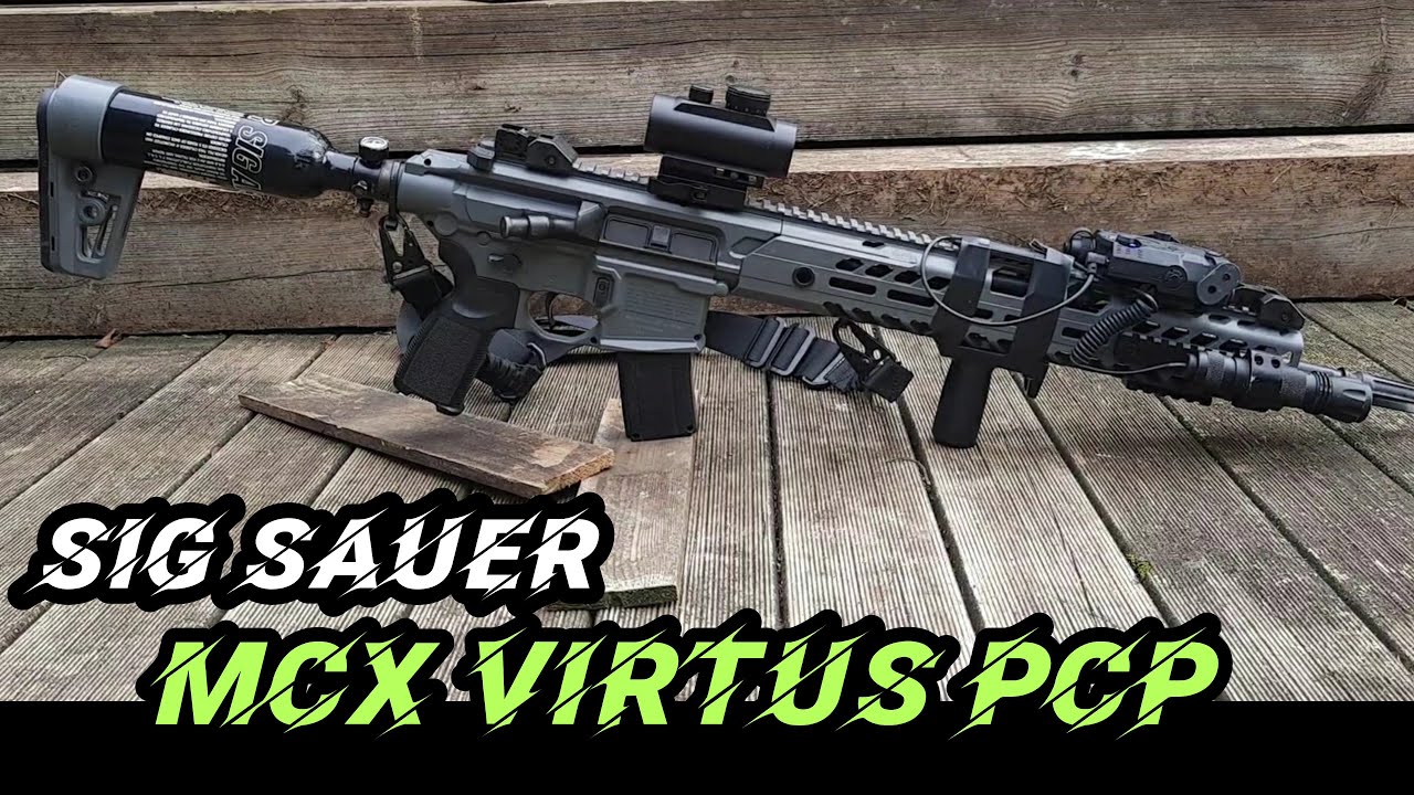 ✅ sig sauer 👉 MCX VIRTUS PCP .22cal (SEMI AUTO AIR-RIFLE) 700FPS 