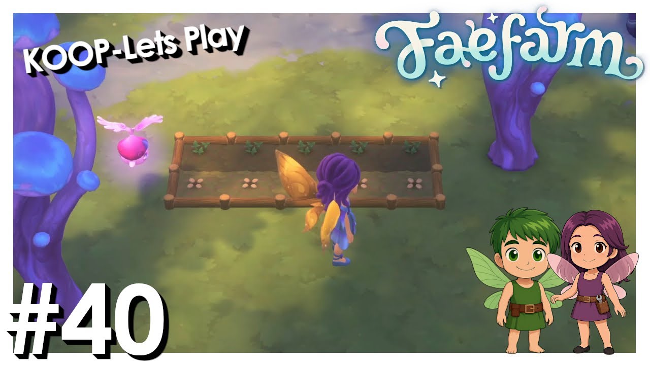 #40 - Feenpflanzen anbauen ✨🌸 und Sammeln im Eisreich ❄️ | Fae Farm [Lets Play]
