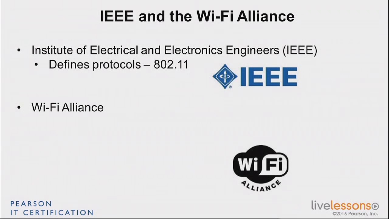 5 3 IEEE and the Wi Fi Alliance   CCNA Wireless 200 355