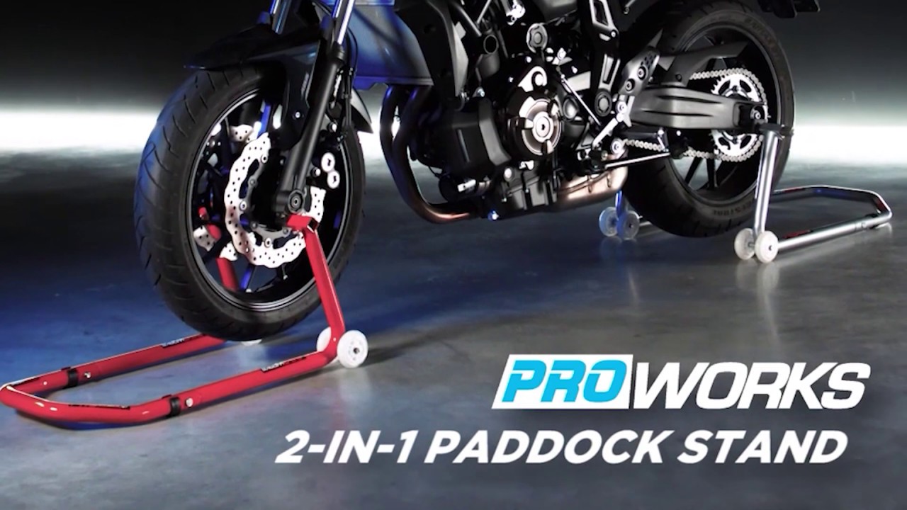 Proworks 2 in 1 Paddock Stand