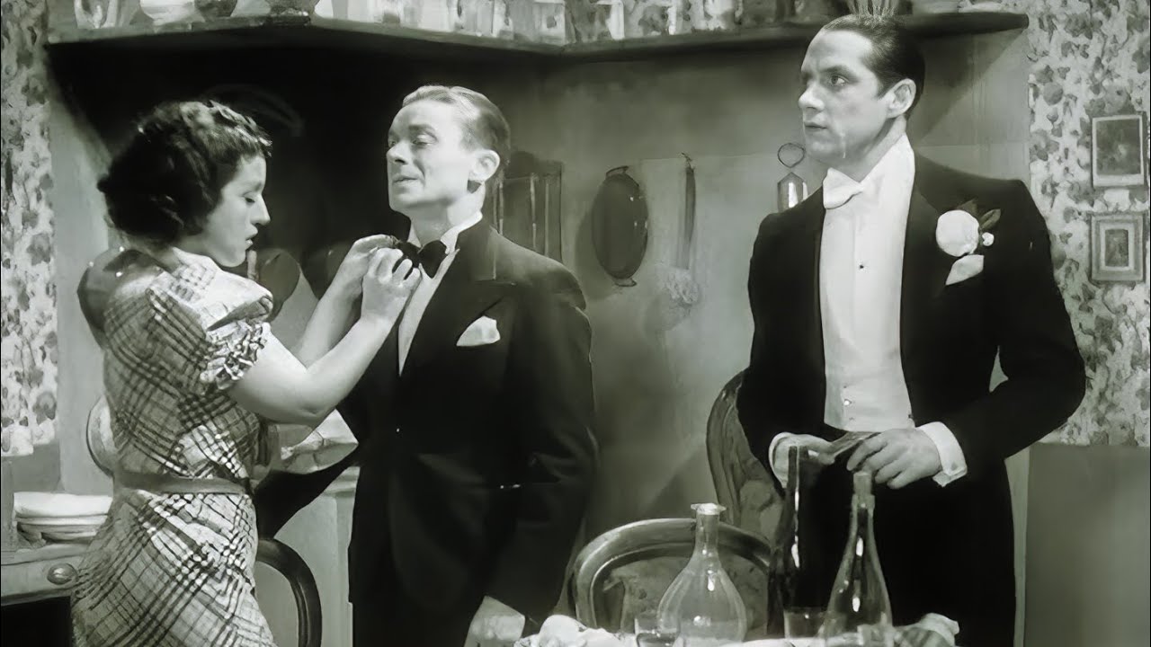 Золотой дождь (1936) Французский фильм Вилли Розье | От бедности к богатству, но какой ценой?