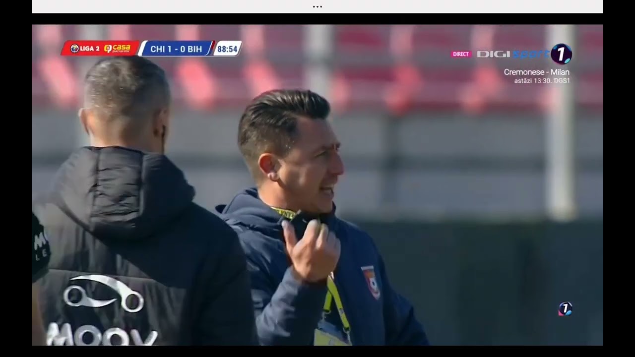 Chindia Târgoviște - FC Bihor Oradea 1-0 (finalul)