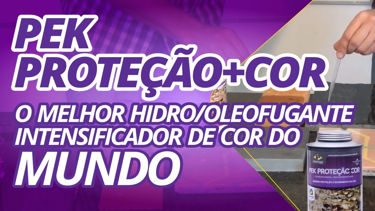 Pek Proteção+Cor - O melhor hidro/oleofugante intensificador de cor do mundo