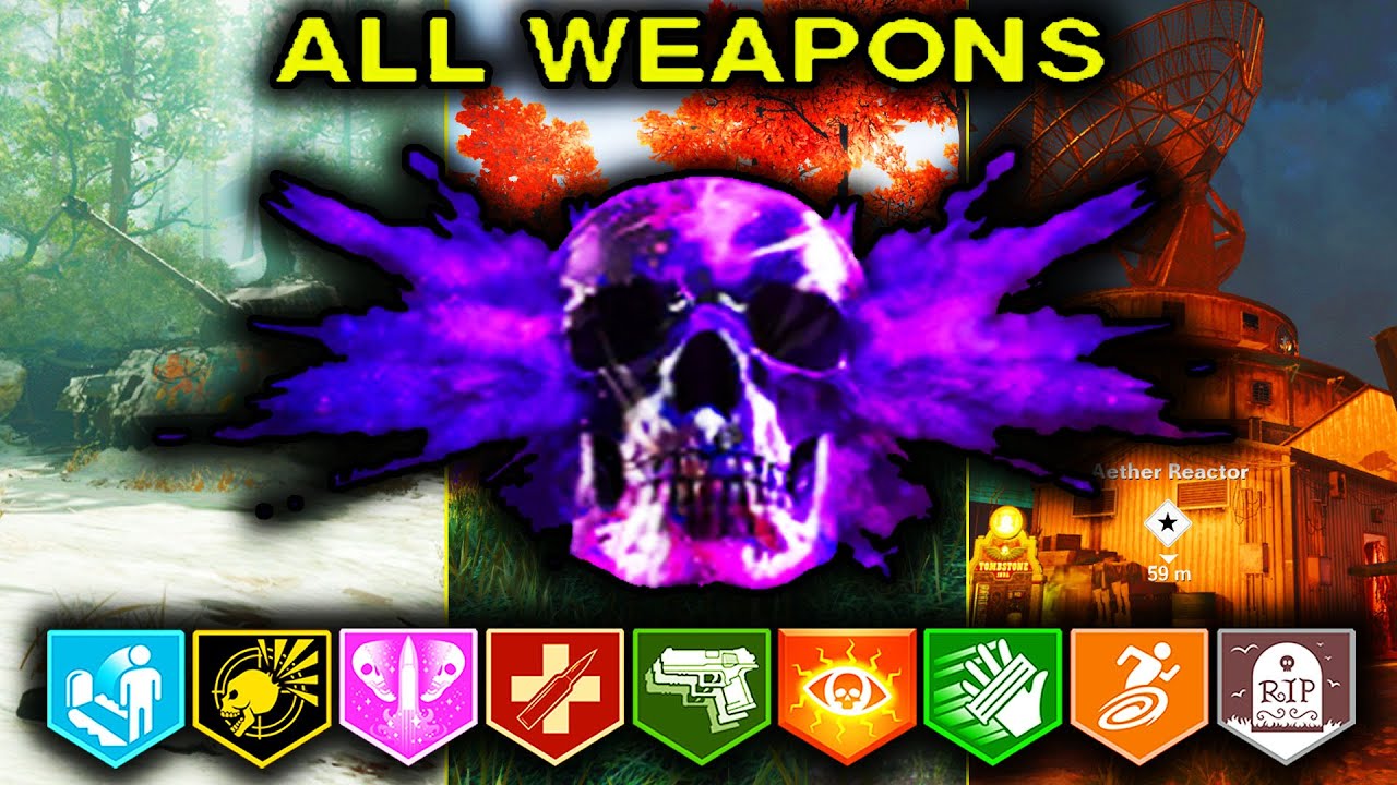 THE BEST DARK AETHER SPOTS ON ALL MAPS (COLD WAR ZOMBIES DARK AETHER CAMO GUIDE)