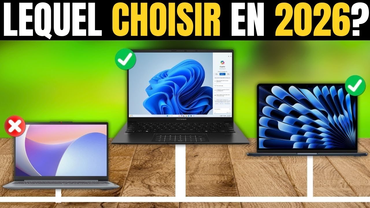 Les 5 Meilleurs Ordinateurs Portables pour &Eacute;tudiants Qualit&eacute;-Prix de 2026 [NE TE TROMPE PAS]