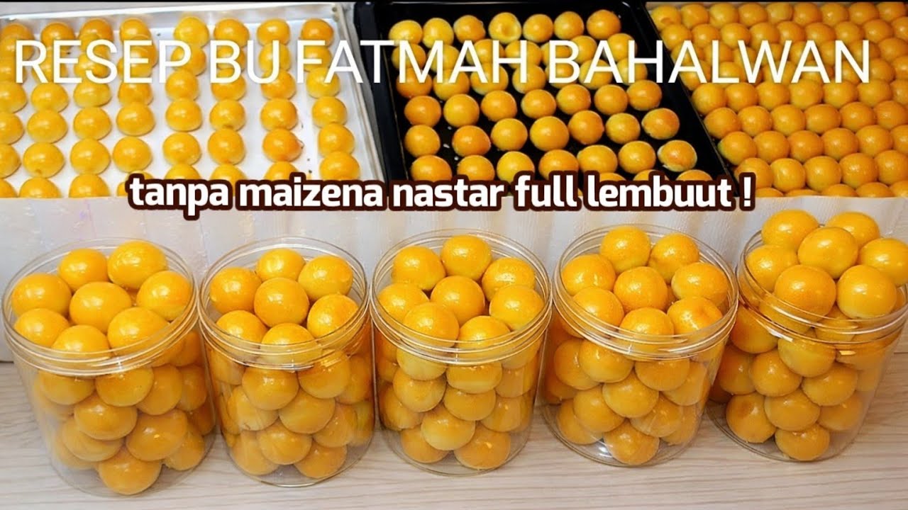Nastar Lembut Lumer Resep NCC Bu Fatmah Bahalwan