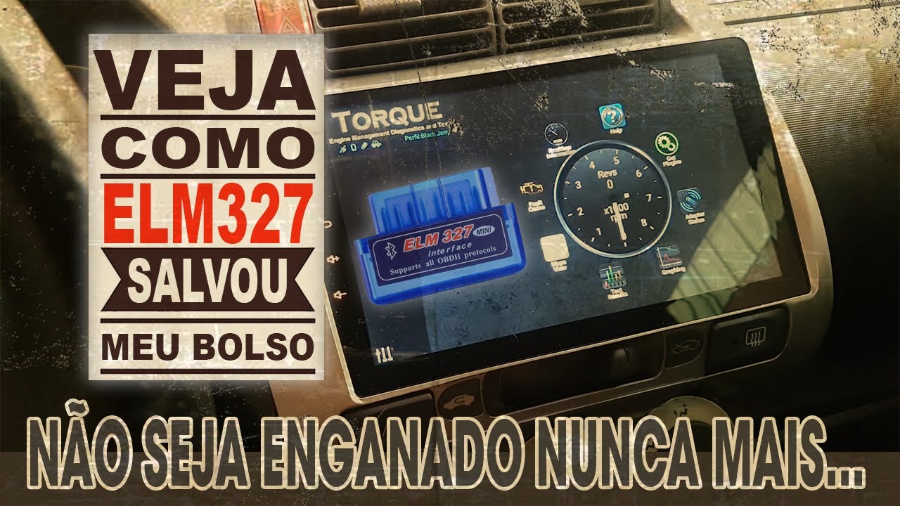 Não Seja Enganado - Veja Como Mini Scanner ODB2 ELM327 Me Salvou!