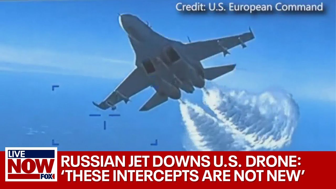 Russian jet downs US drone: 'These intercepts are NOT new,' expert says | LiveNOW from FOX