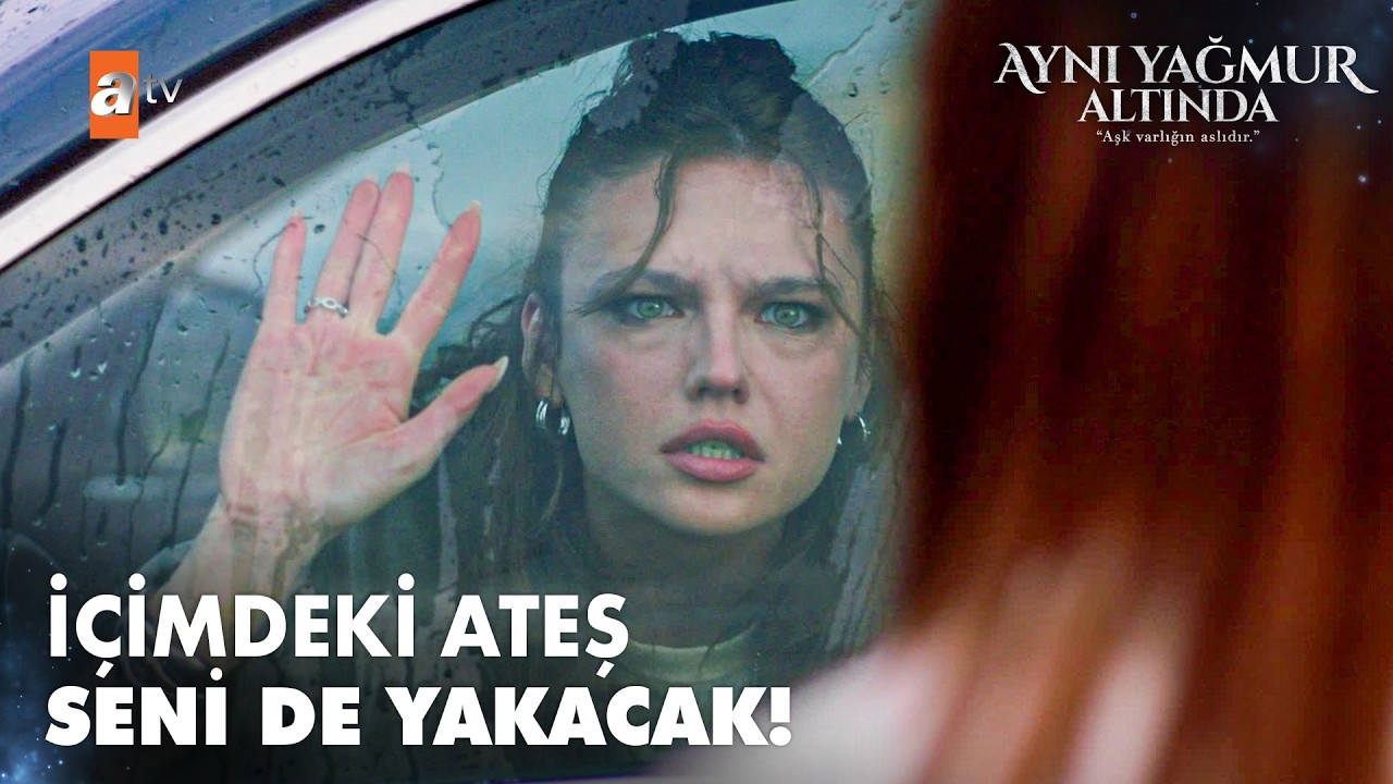Beliz, Rosa'yı arabaya kitleyip cayır cayır ateşe verdi! - Aynı Yağmur Altında 5. Bölüm