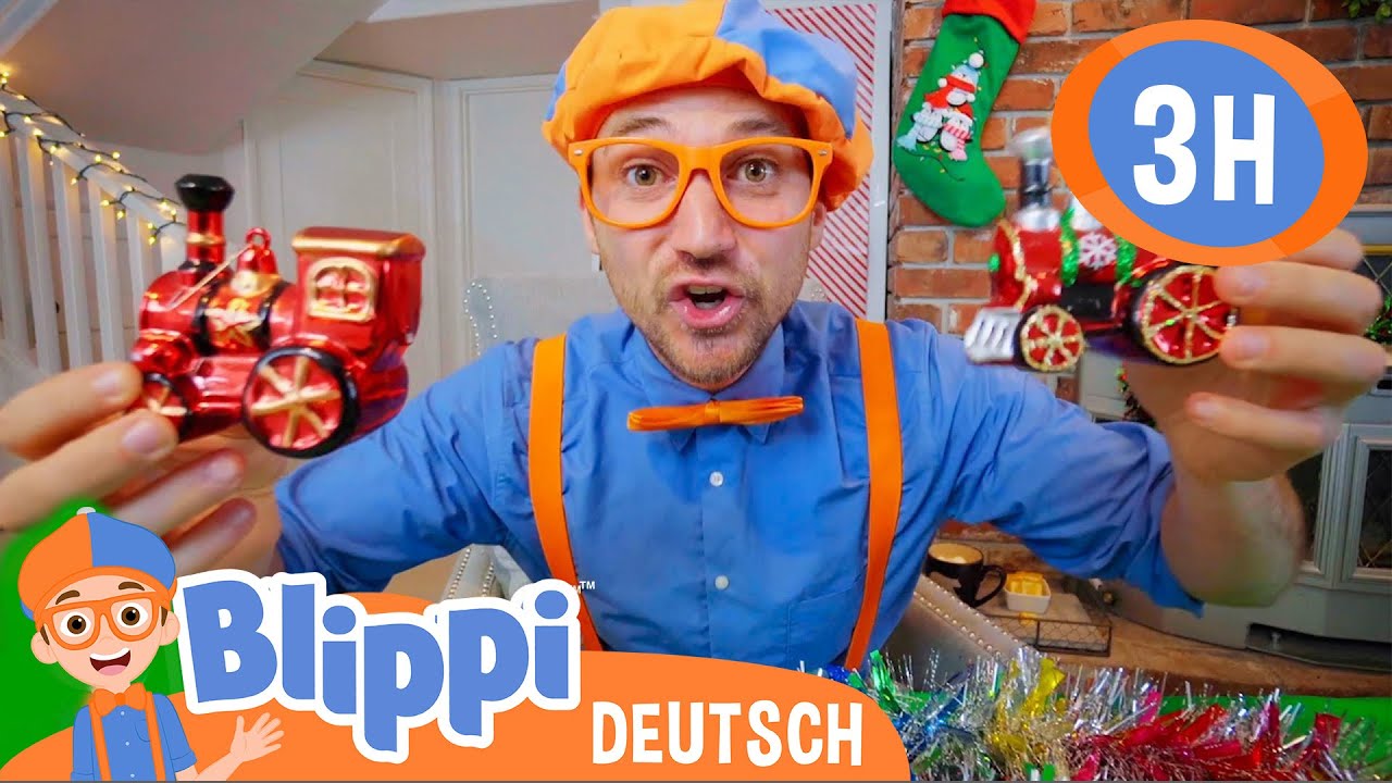 Weihnachtsdekorationen | Blippi Deutsch | Abenteuer und Videos für Kinder