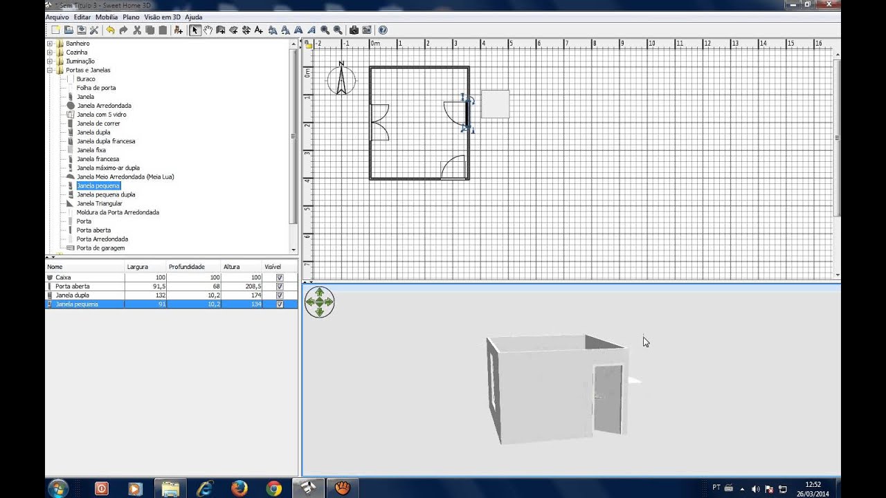 Como fazer uma laje no Sweet Home 3D