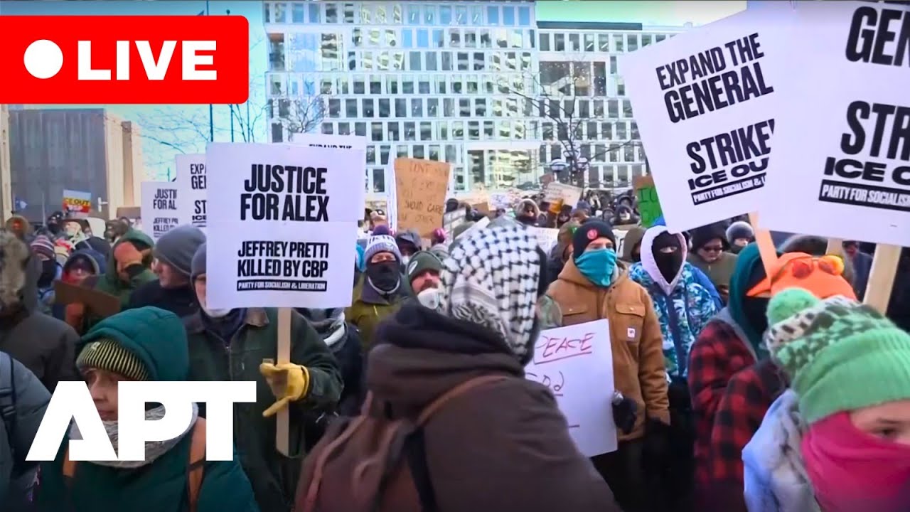 LIVE | Protesters Rally Against ICE After Deadly Minneapolis Shooting | APT