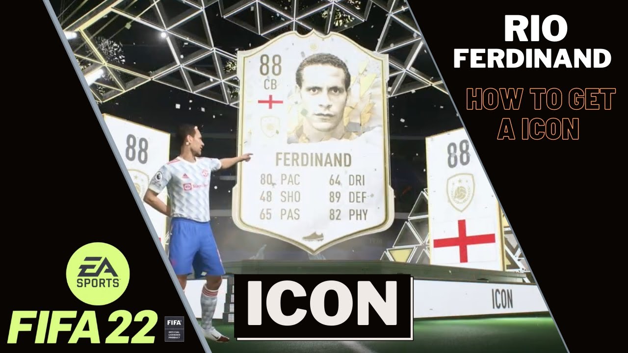 RIO FERDINAND ICON (88) FIFA 22 ULTIMATE TEAM!